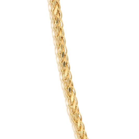 collana spiga quadrata oro 18kt