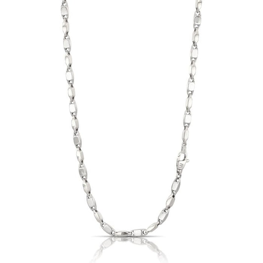 collana tubolare oro 18kt