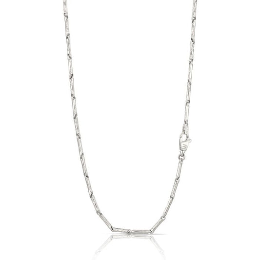 collana tubolare vuota oro 18kt