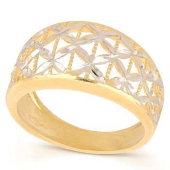 anello fascia oro 18 kt
