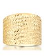 Anello giallo a fascia oro 18 kt