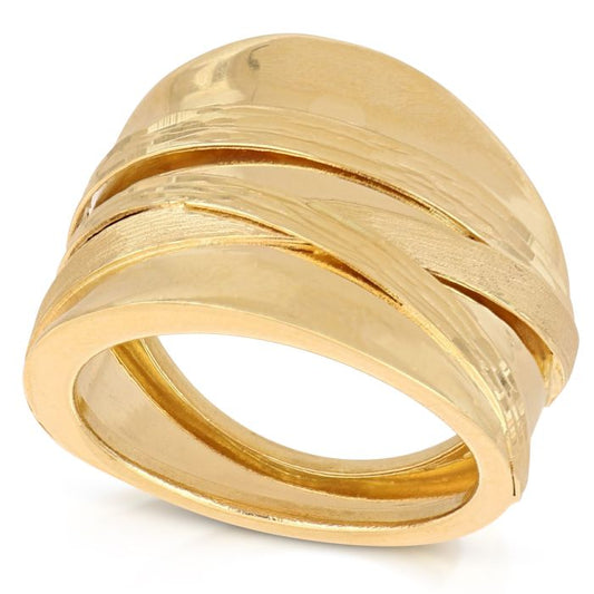 Anello a fascia oro 18 kt
