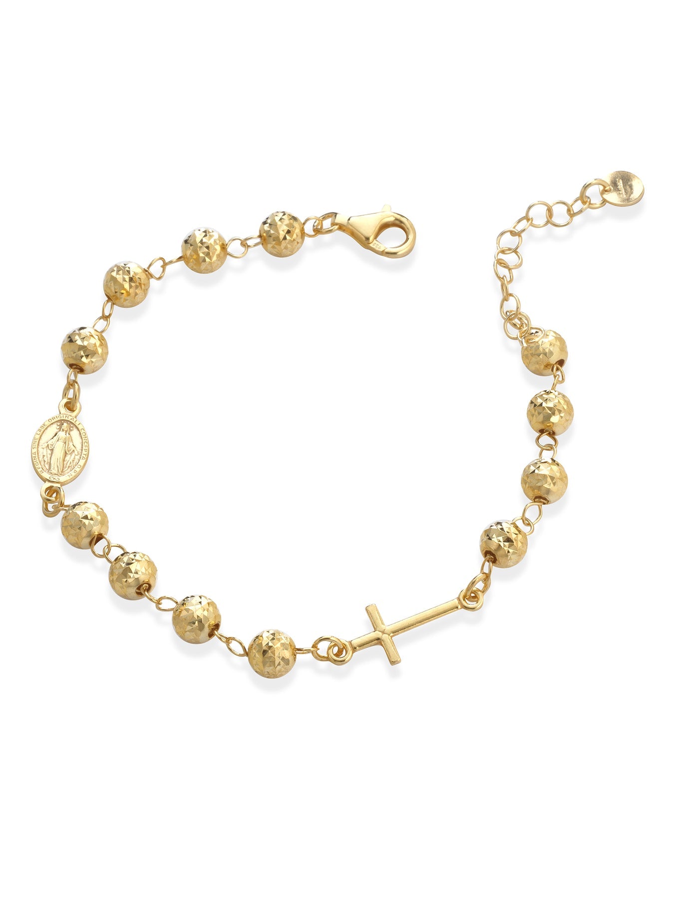 Bracciale Rosario Argento 925%