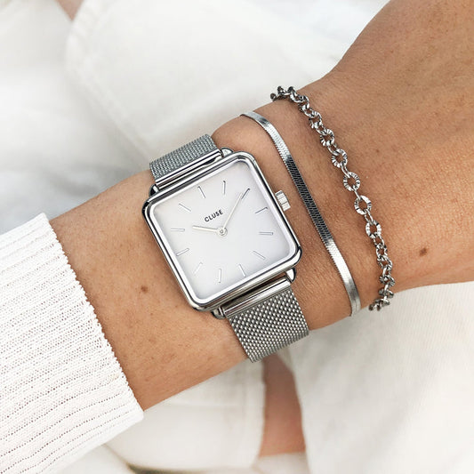 Orologio cluse quadrato