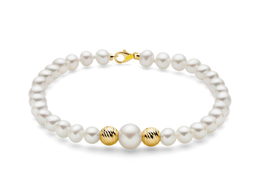 Bracciale Perle Koi Oro 18kt
