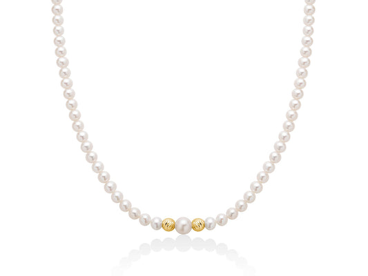 Collana Perle Koi Oro 18kt