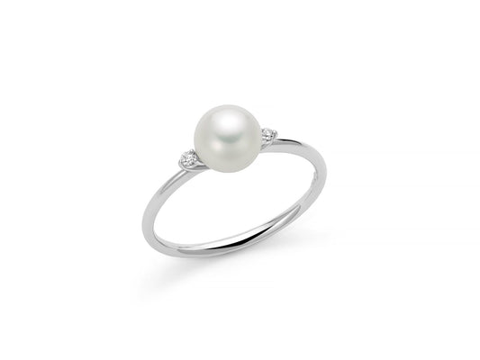 Anello Perle Koi Oro 18kt