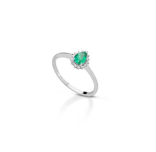 Anello Crusado con Smeraldo - Scilla - ANSCIS.2