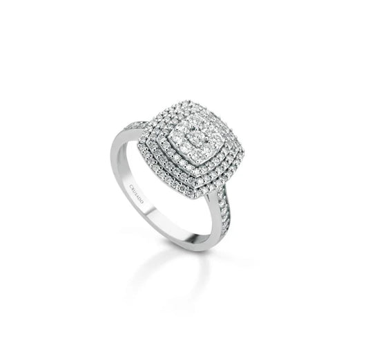 Anello Crusado con Diamanti - Bormio
