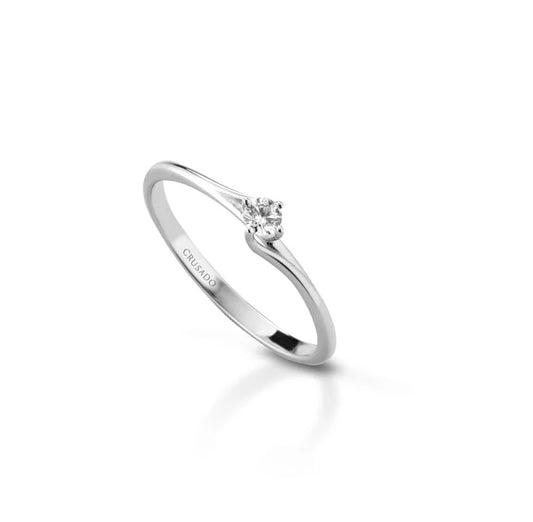Anello Solitario Crusado - Primi Amori